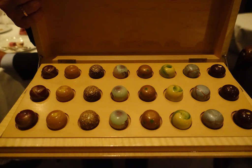 a box of chocolates
