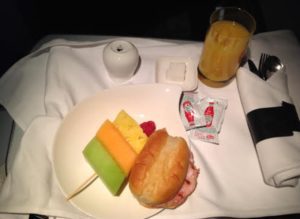 aer lingus class business review breakfast food miller dan aug comments