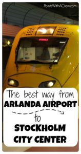 If you travel to Sweden, here are all the options for how to get from Arlanda airport to the Stockholm Central City station