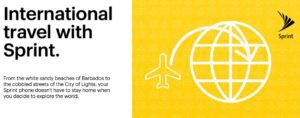 a yellow and black background with a white airplane and a globe