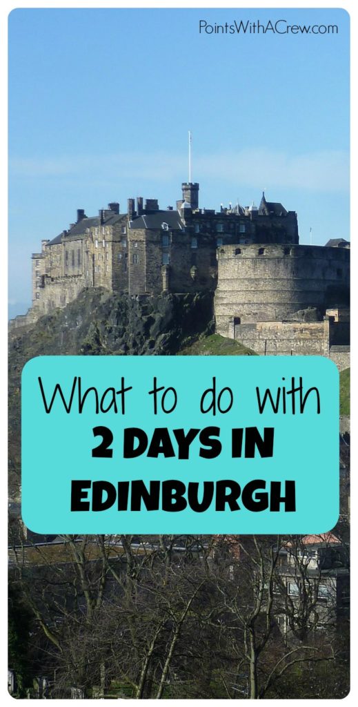 A budget itinerary for two days in Edinburgh Scotland - see top things to do like Edinburgh Castle, the Royal Mile, shopping, travel, the Military Tattoo and more