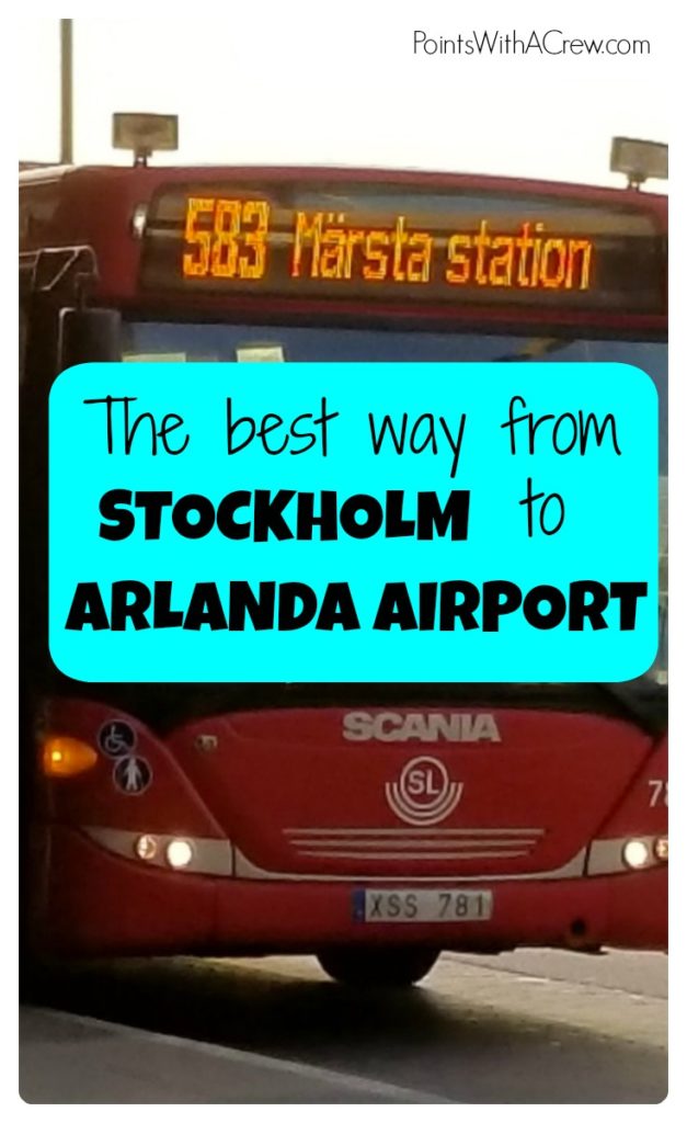 If you travel to Sweden, here are all the options for how to get from the Stockholm Central City station to Arlanda airport