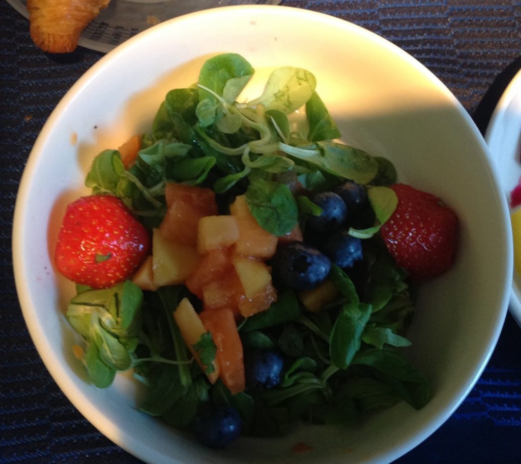 a bowl of fruit salad