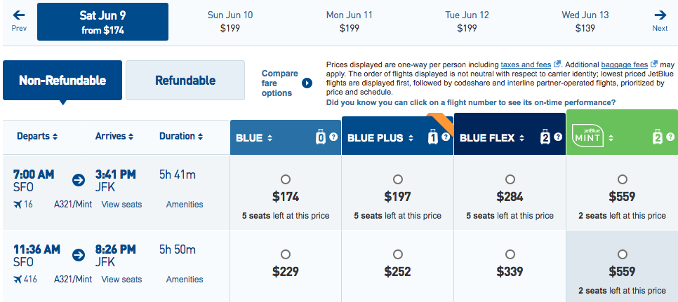 JetBlue schedule extends through June 13, 2018 - Points with a Crew