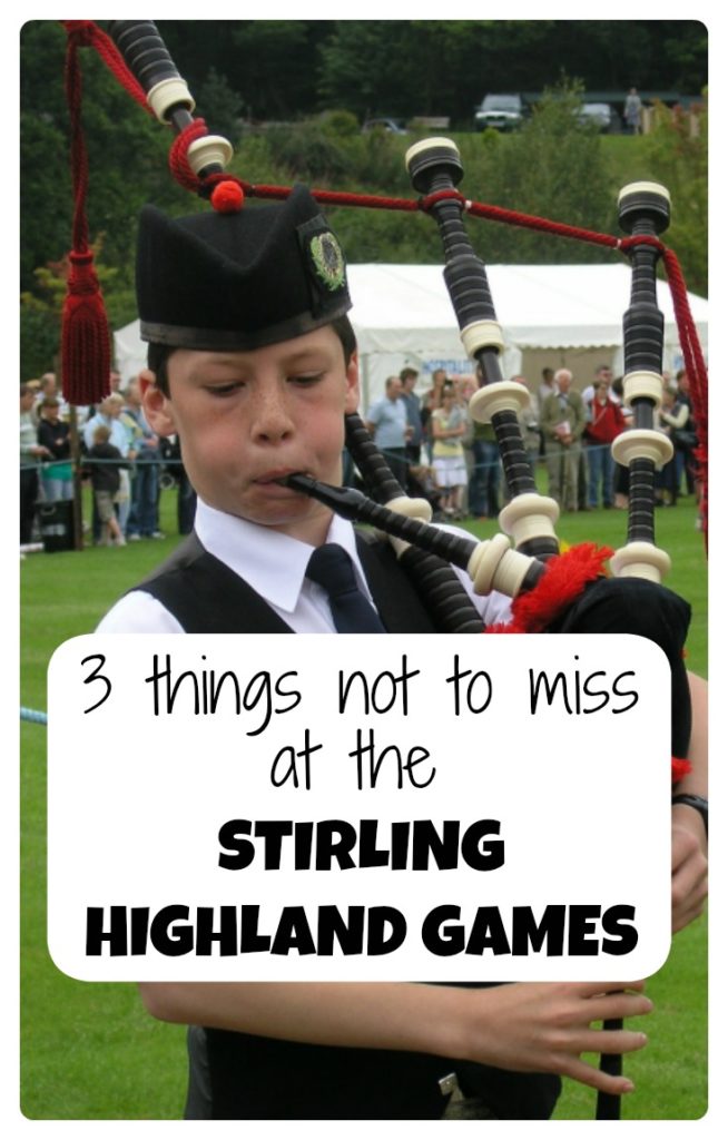 If you travel to Scotland to visit the Scottish Highland Games in Stirling, here are 3 activities you don't want to miss
