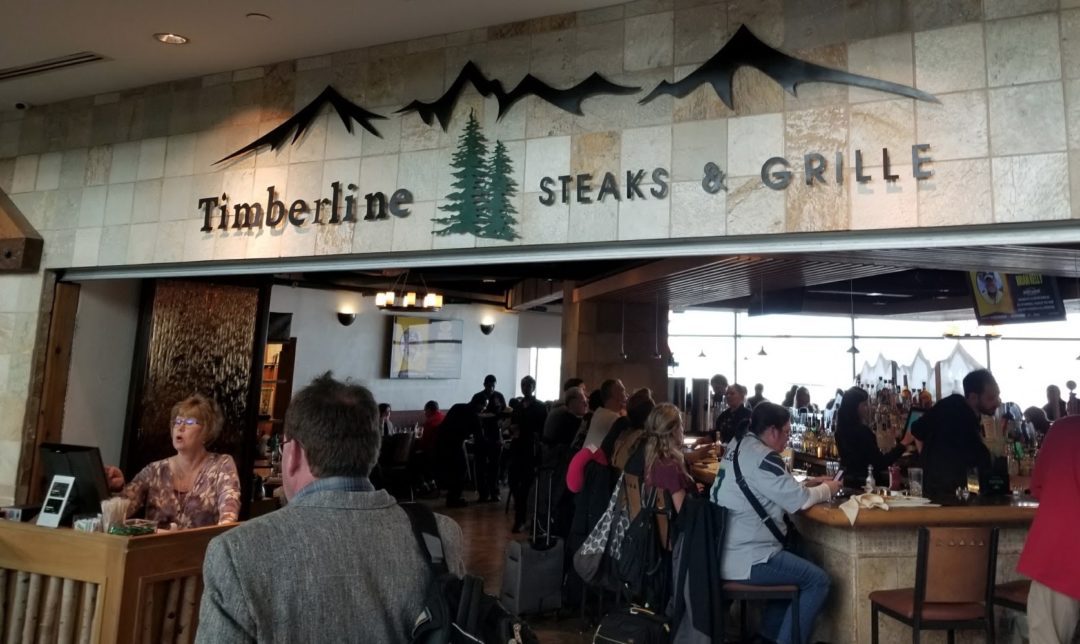 Timberline restaurant review Priority Pass Denver airport (DEN
