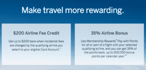 a screenshot of a travel rewards program