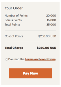 a screenshot of a pay bill