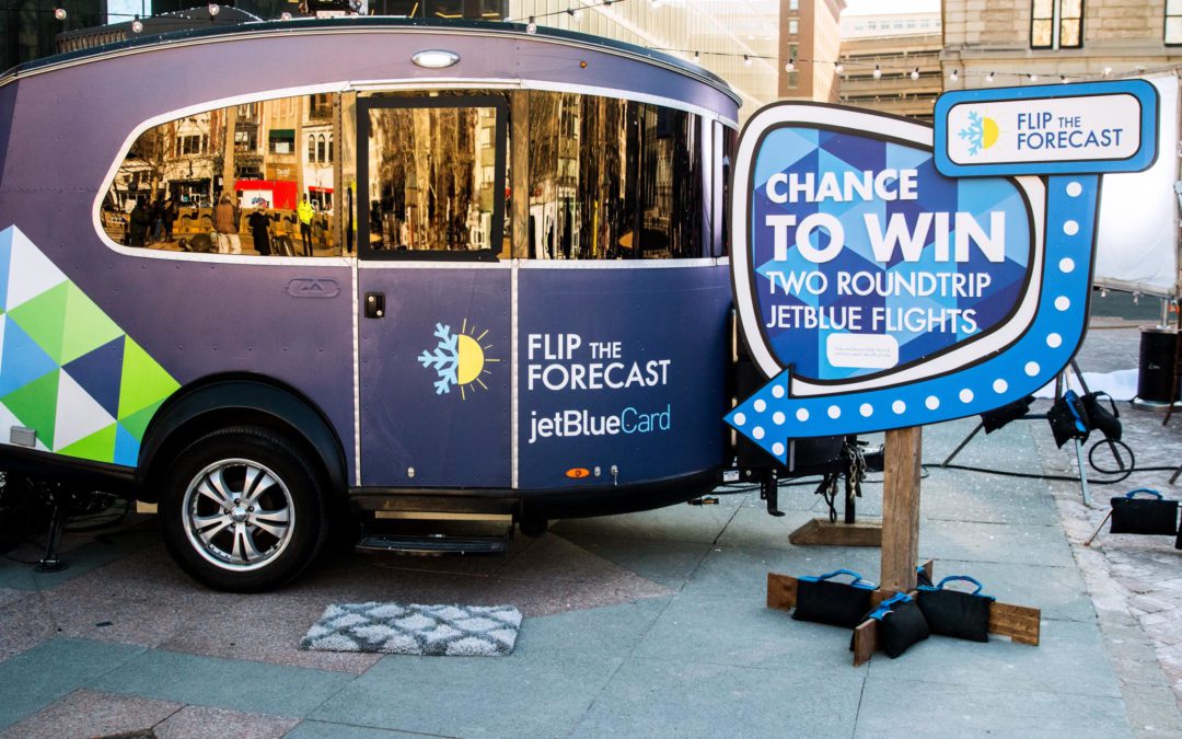 Win a Roundtrip with the JetBlue Flip the Forecast Challenge!