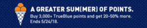 a blue background with white text