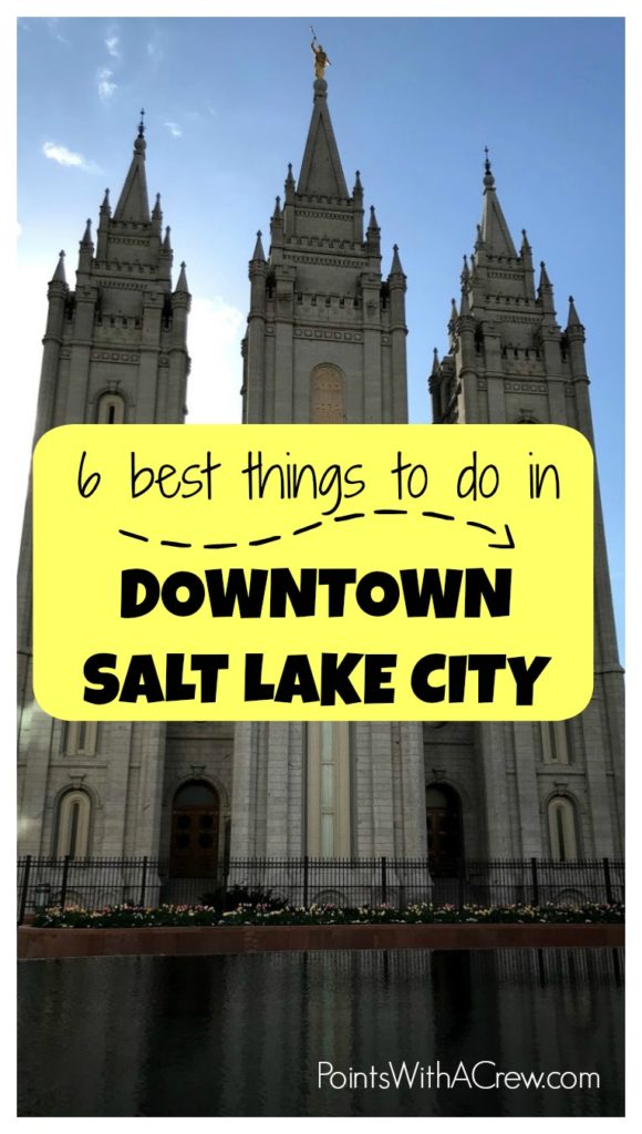 Here are 6 of the best things to do in Salt Lake City Utah - from Temple Square to other top winter, summer and fall attractions
