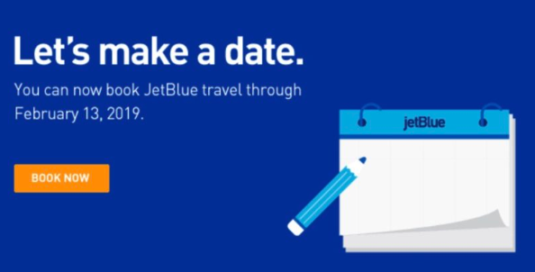 JetBlue schedule extended into February 2019!