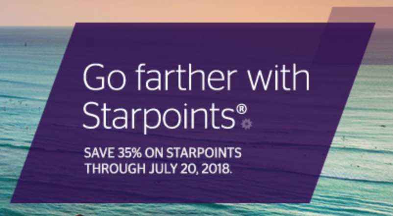Last chance (ever?) to buy SPG points at a 35% discount