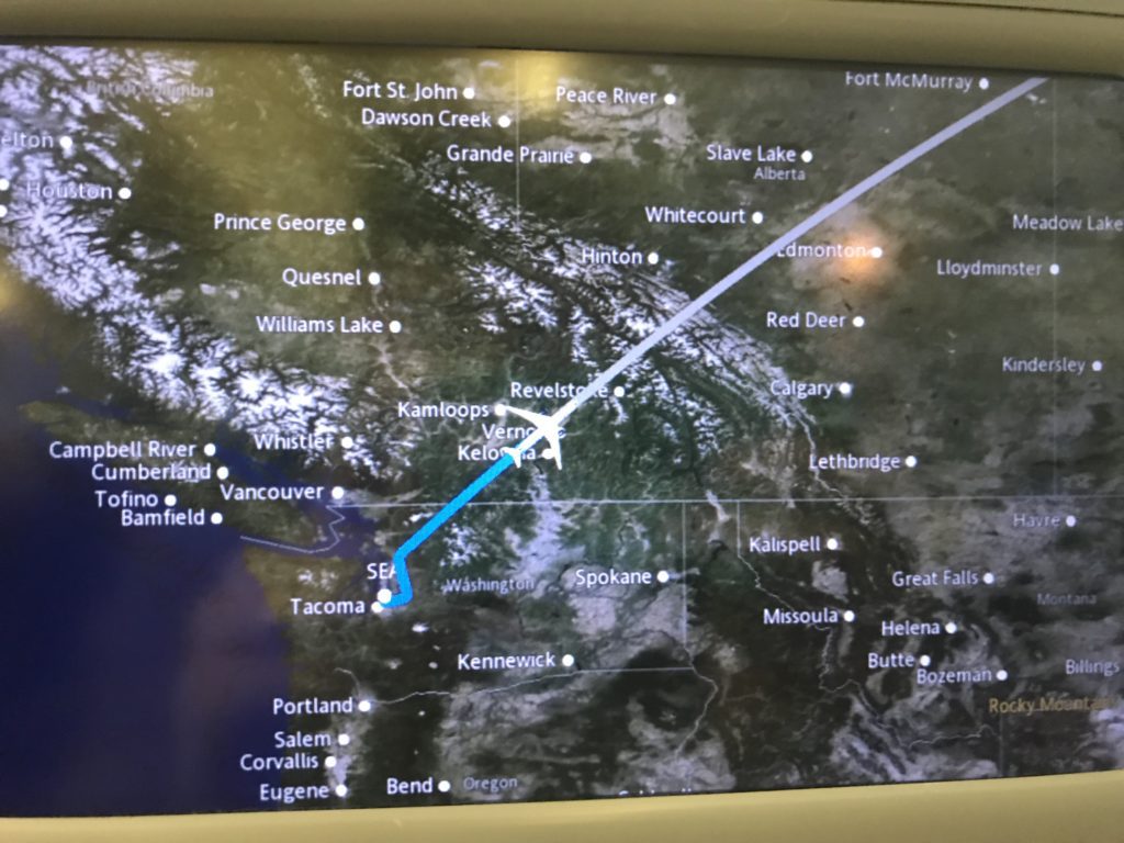 a map of a plane
