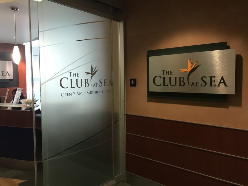 the club at sea concourse a