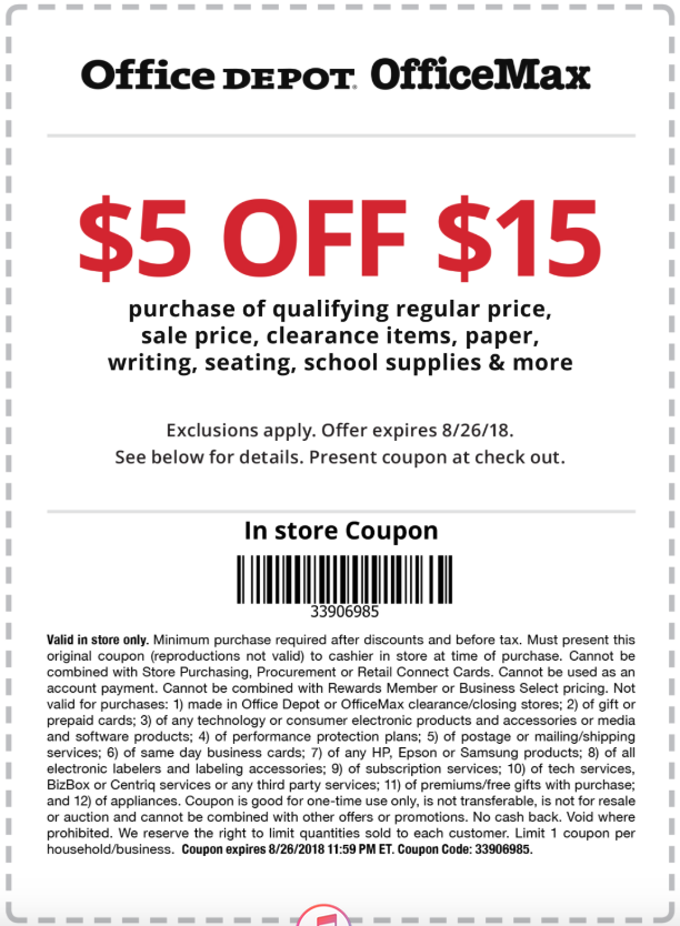 a coupon with a barcode and a price tag