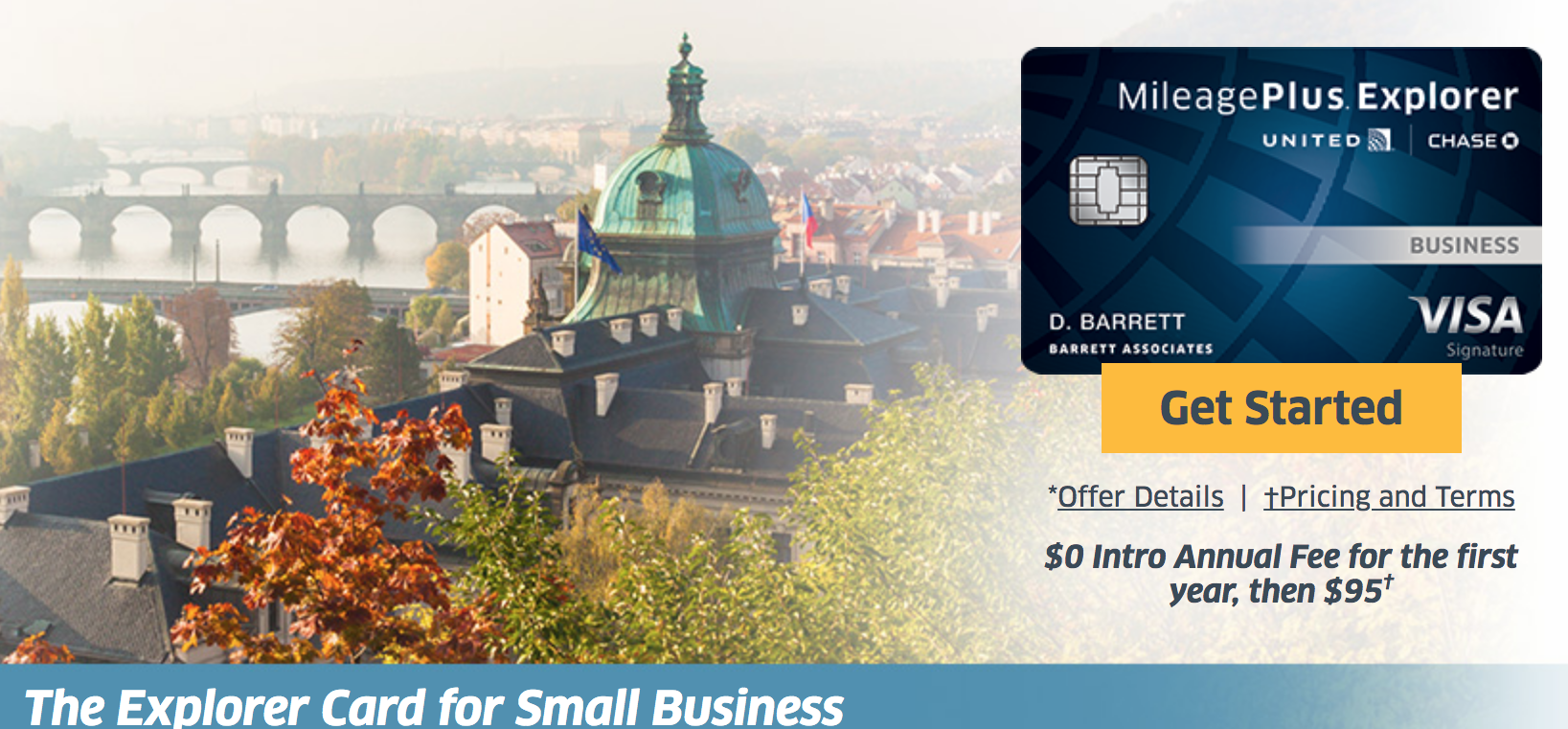 United Explorer Business Card Best Images