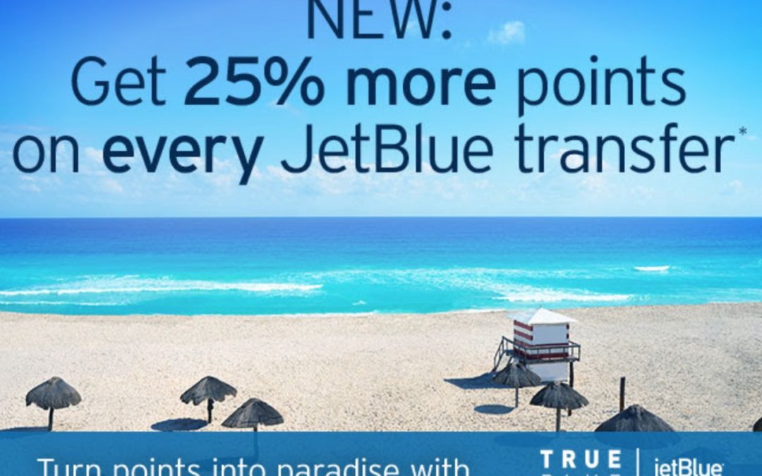 Citi increasing transfer ratio to JetBlue points