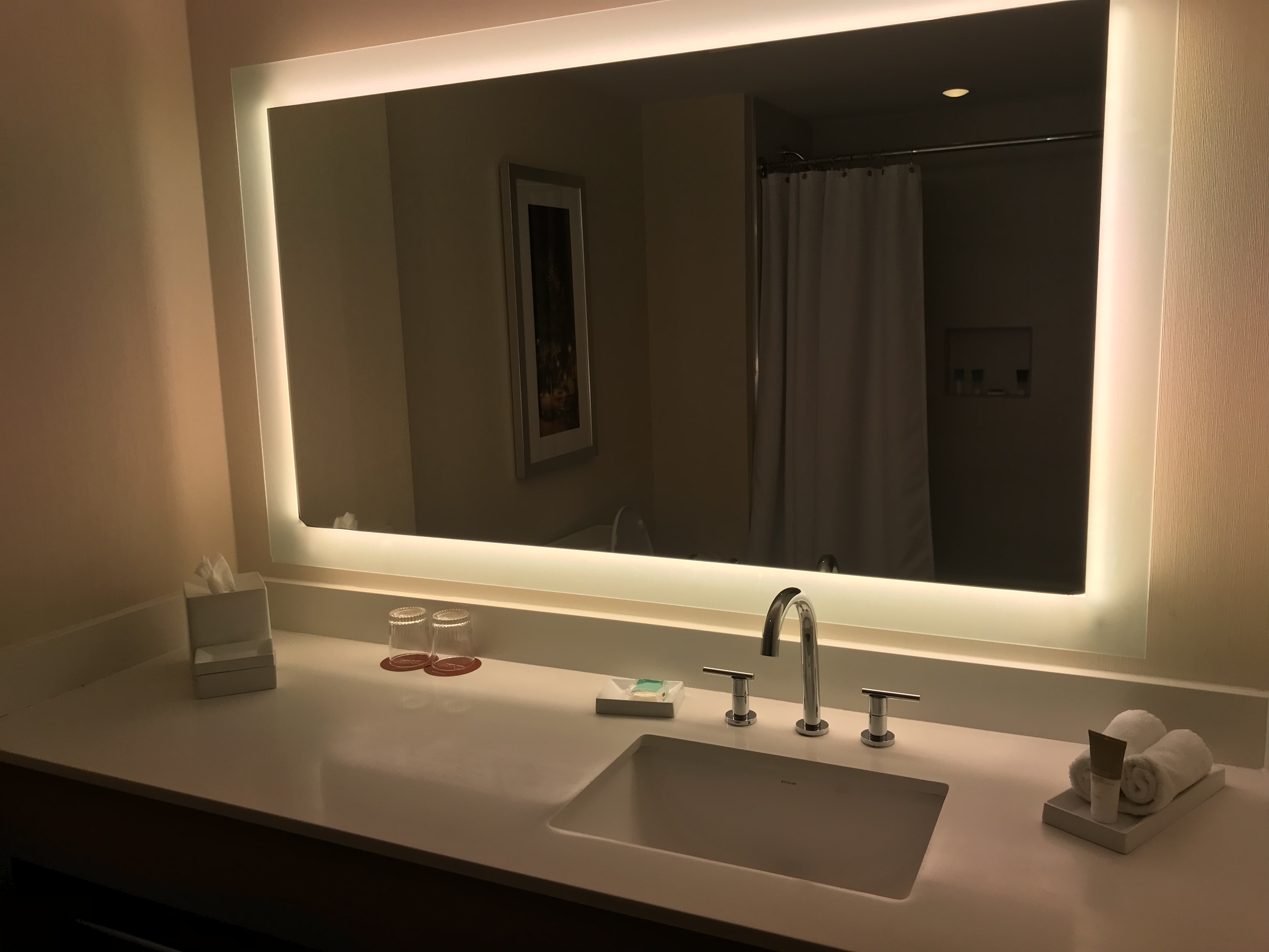 Hyatt Atlanta Midtown Bathroom Sink Points With A Crew