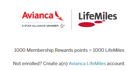 Lifemiles Partner Award Chart