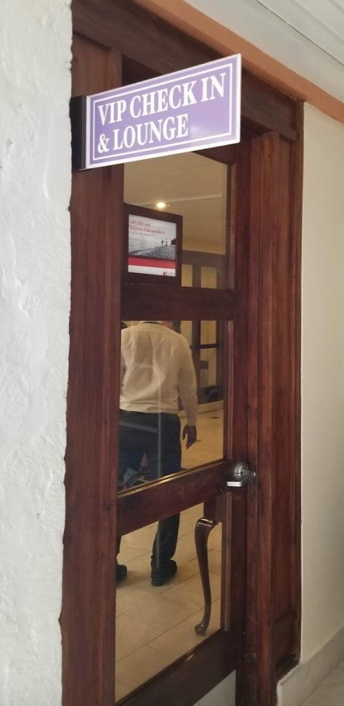 a man standing in a doorway