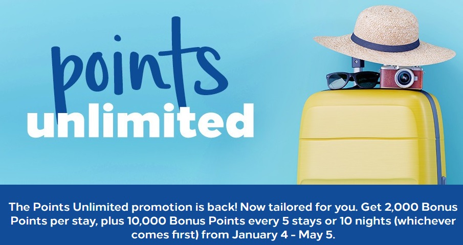 Hilton Honors Kicks Off 2019 with Points Unlimited Promo