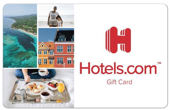 Get $50 Hotels.com gift card for $40 via Newegg