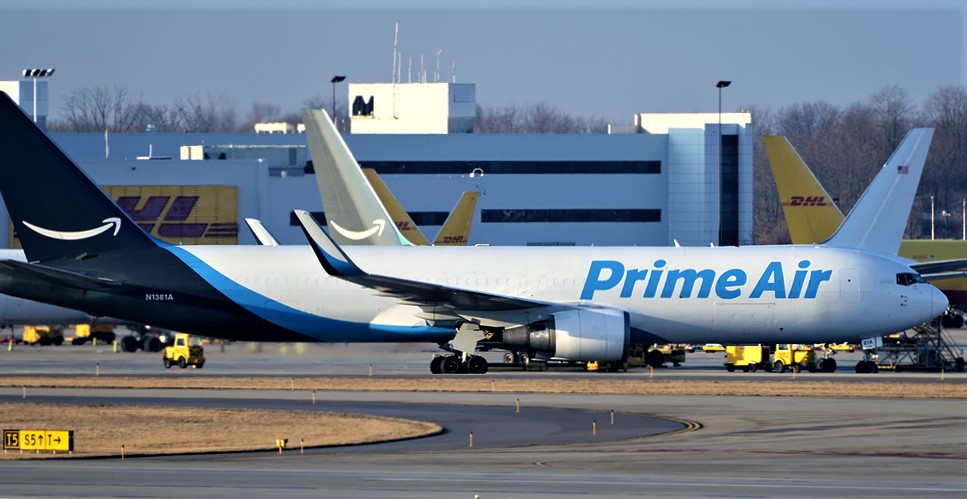Amazon Prime Air 767 crashes with 3 people aboard