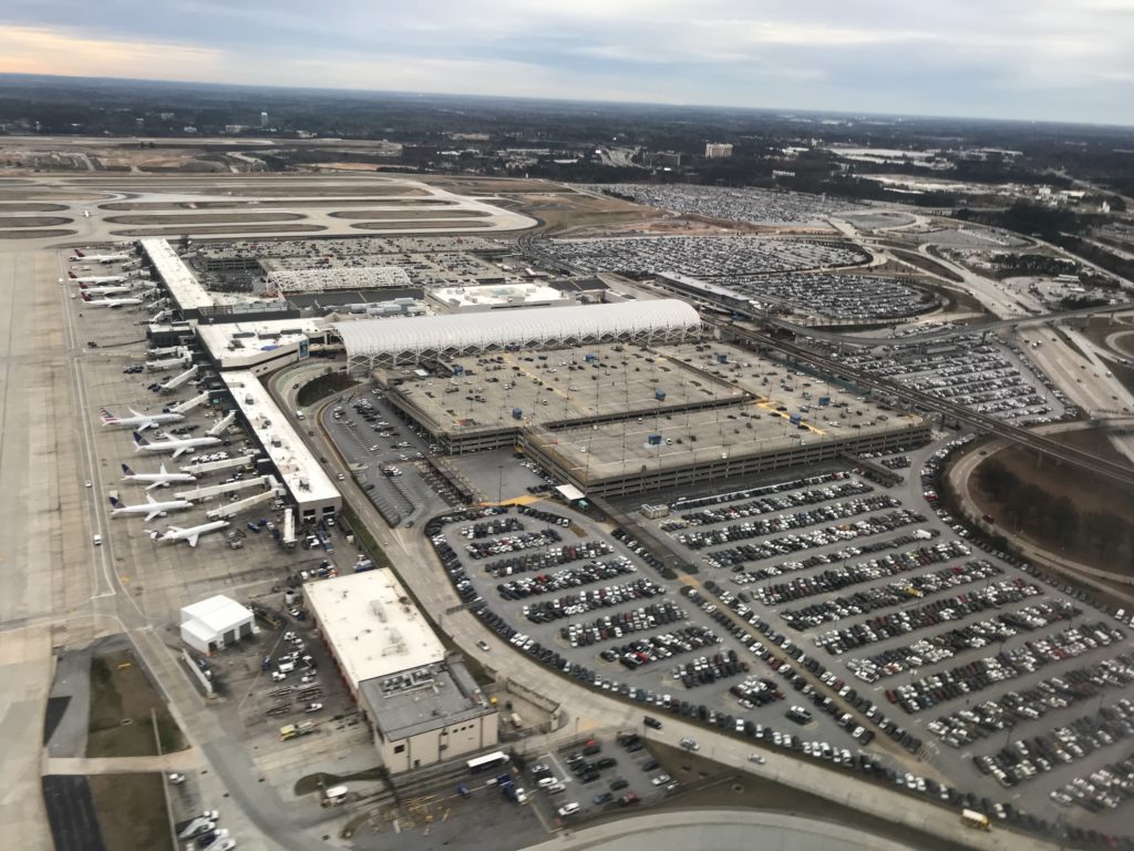 Atlanta Airport Rental Car Center Parking / Consolidated Rental Car