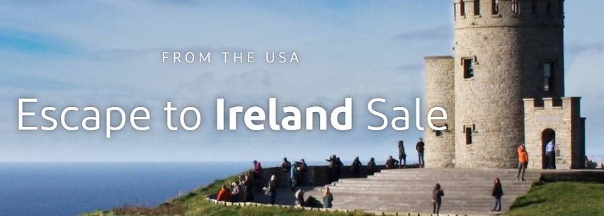 Aer Lingus Sale: USA to Ireland from $453