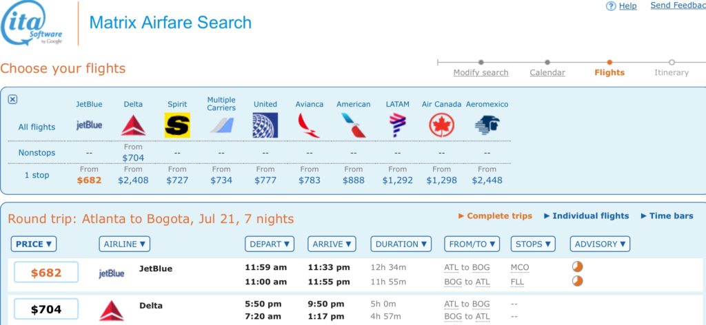 a screenshot of a search engine