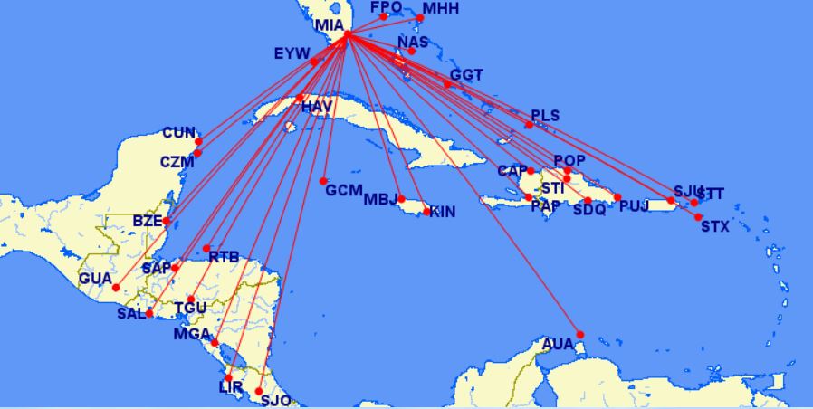 Best airline miles for visiting Caribbean destinations - avios