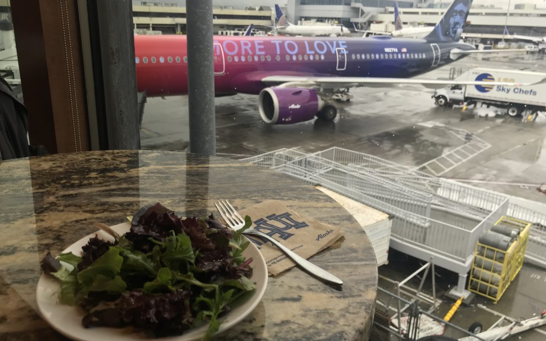 Alaska Lounge LAX Priority Pass Review