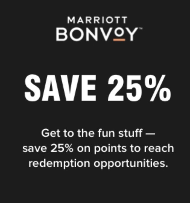 First ever Marriott Bonvoy points sale (25% off) – should you buy them?