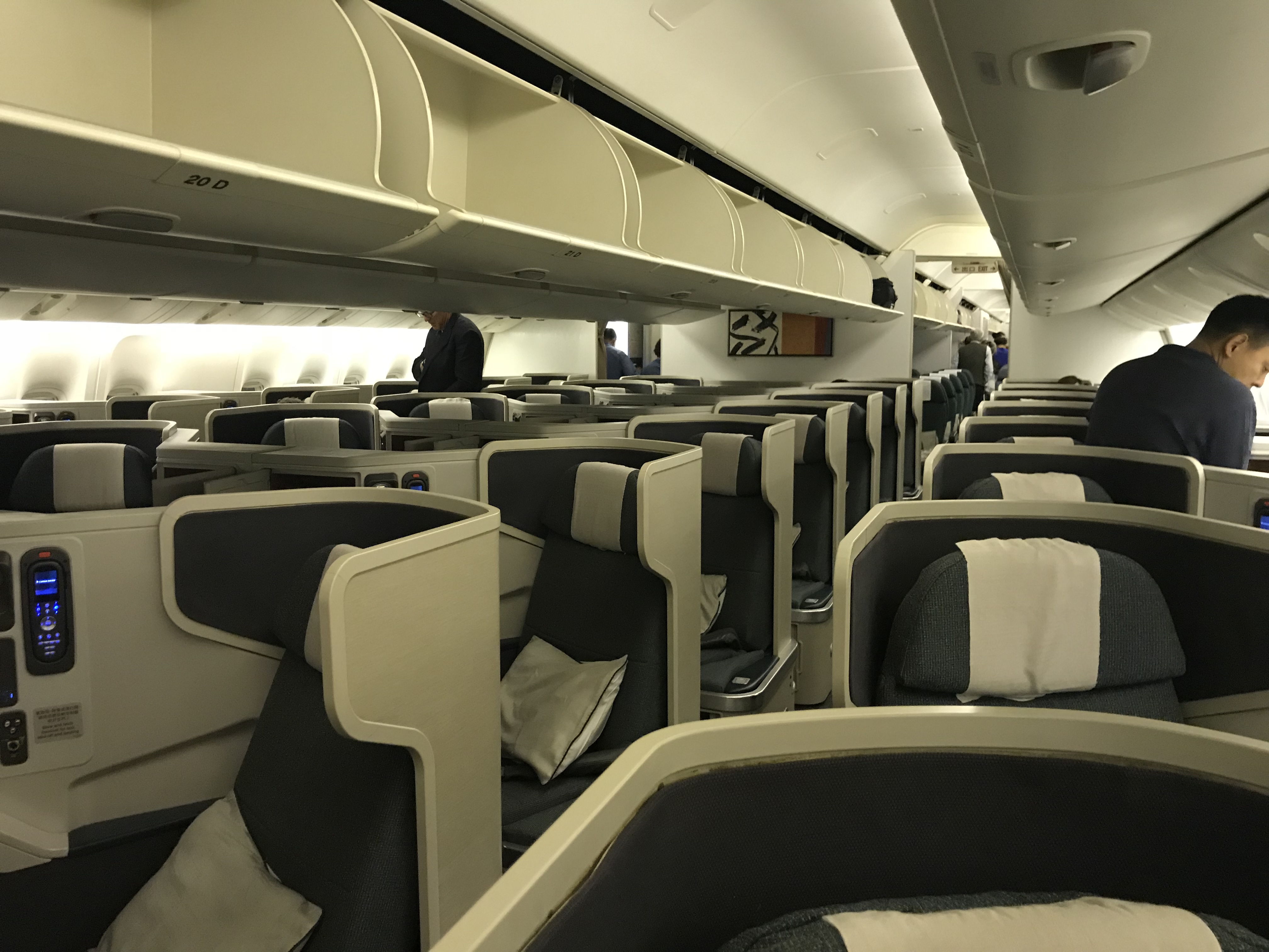 Cathay Pacific 777 300er Business Class Review Hong Kong To