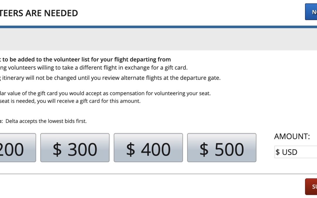 This is how I got $1000 from a Delta Airlines bump