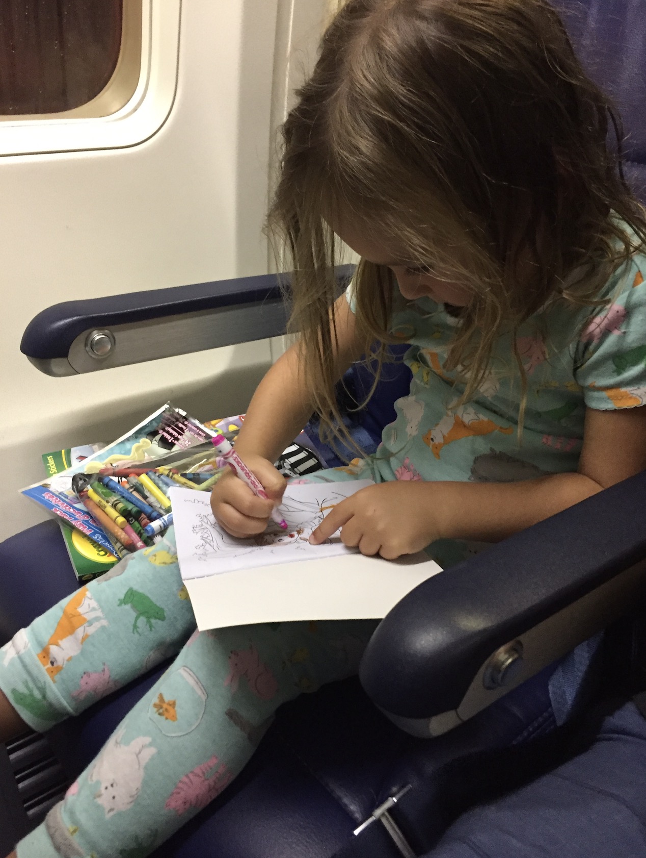 southwest-airlines-kid-coloring-airplane-seat - Points with a Crew