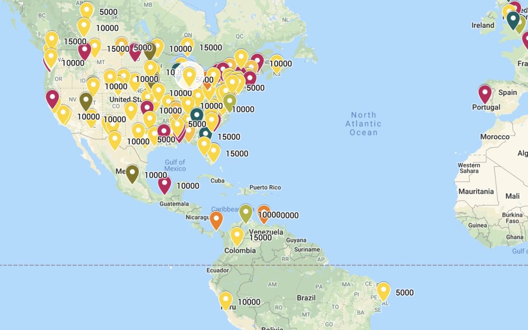 The IHG Point Breaks map and sortable table is updated (August 27 – October 31, 2019)