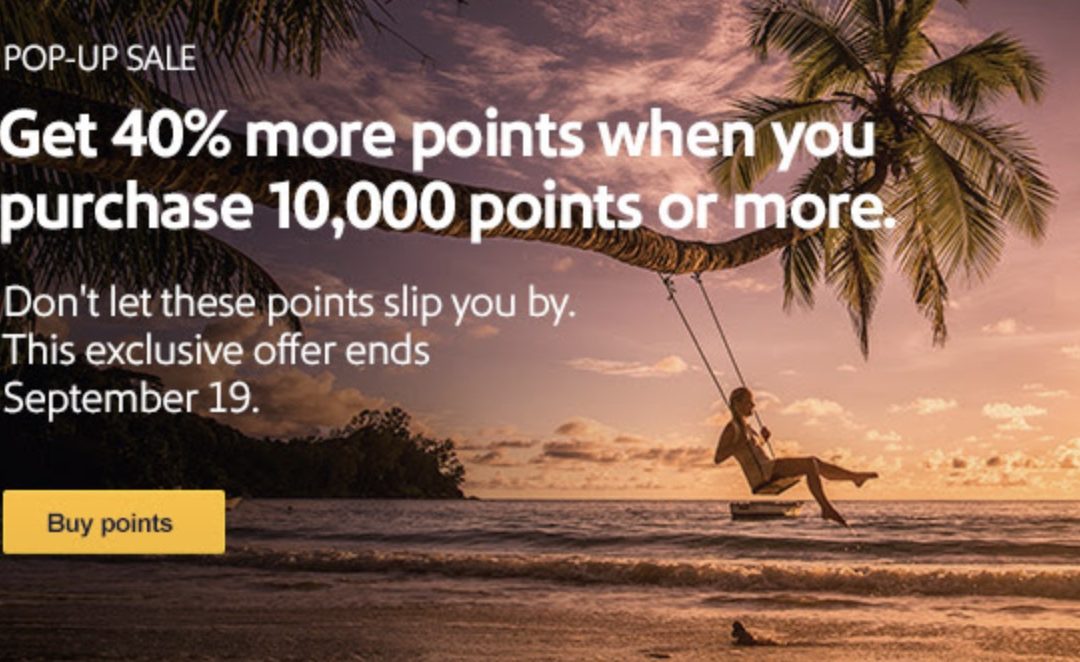 LAST CHANCE: Up to 40% off Southwest points