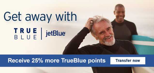Bonus JetBlue TrueBlue Points from Citi this Month!
