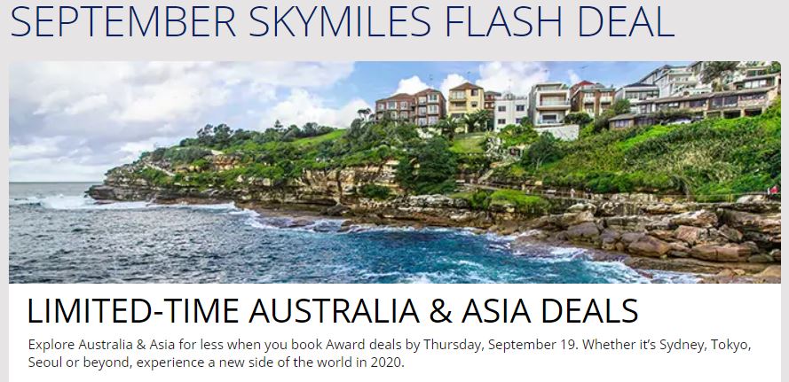 Fly to Asia for Only 30k Delta SkyMiles