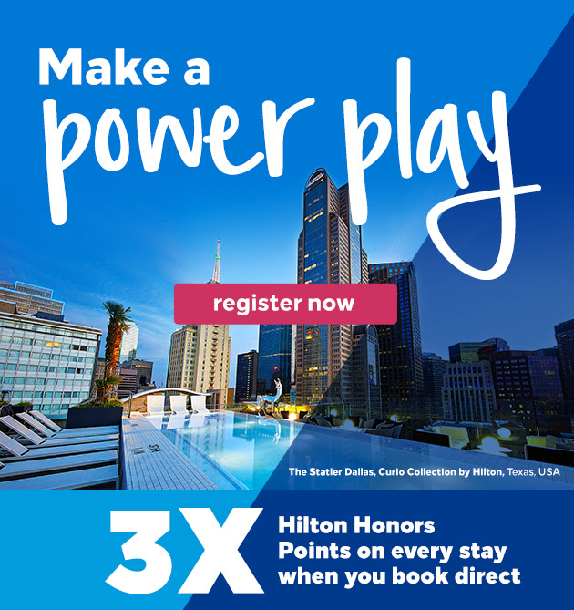 Earn Over 40x Hilton Points with the Power Up Promotion!