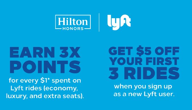 Find Out How to Get 1,000 Hilton Honors Points with One Lyft Ride