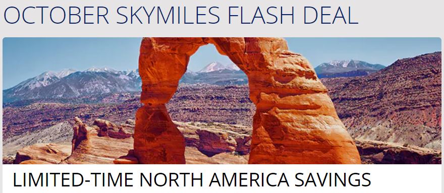 Fly Throughout North America for Only 10k Delta SkyMiles