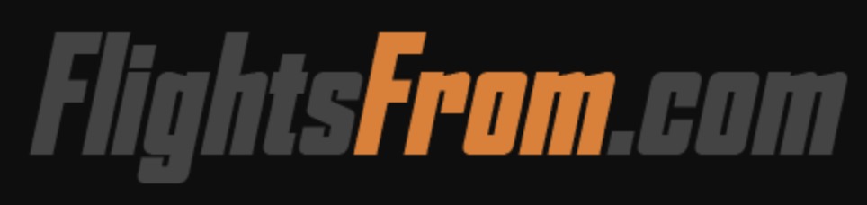 a black and orange logo