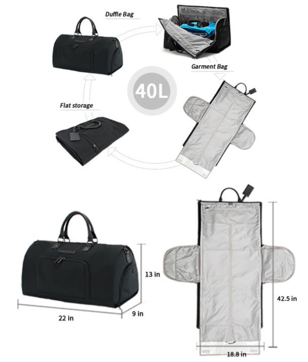 Kickstarter The Wrap Bag The Most Functional Garment Bag Points