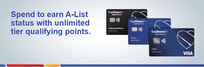 Chase and Southwest Want You to Spend Your Way to A-List Status!