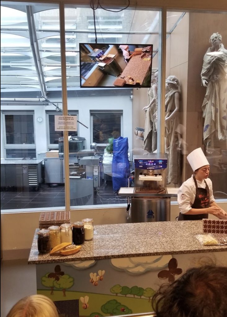 a woman in a chef's hat
