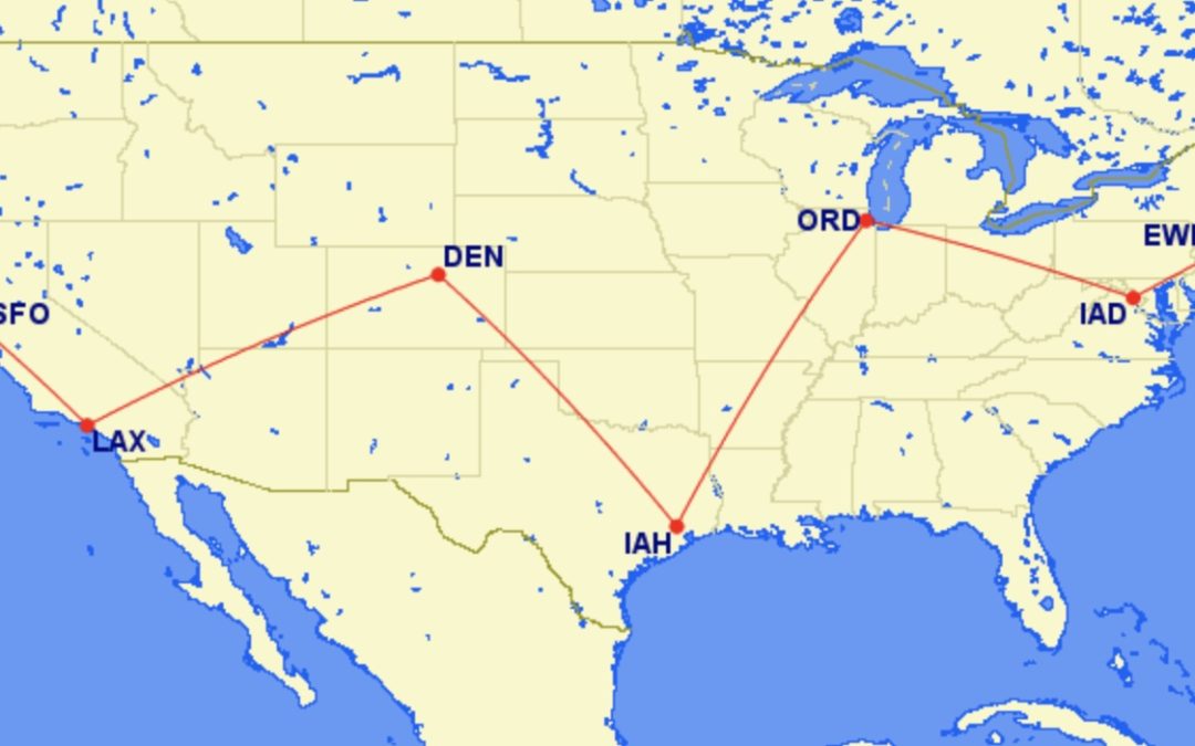 [VIDEO] Can you fly to all 7 United hubs… in ONE DAY?