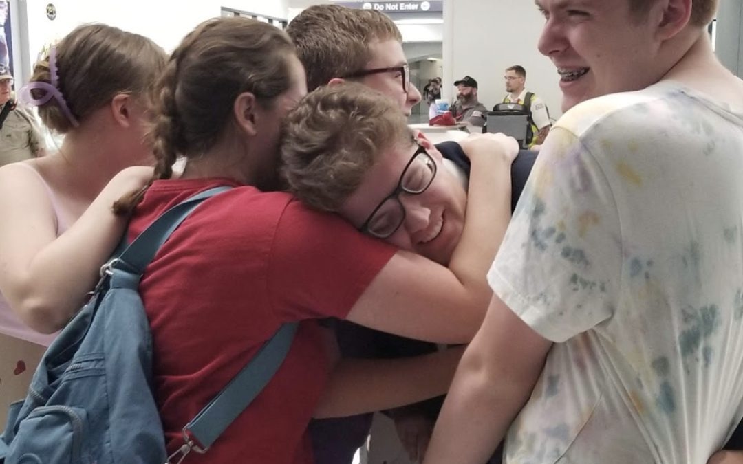 The first time I’ve picked up someone from the airport in forever